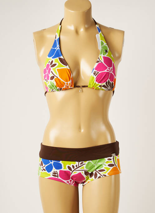 Costum de baie din două piese maro BANANA MOON femeie