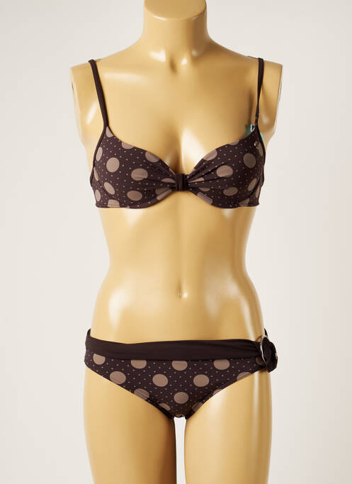 Costum de baie din două piese maro BANANA MOON femeie