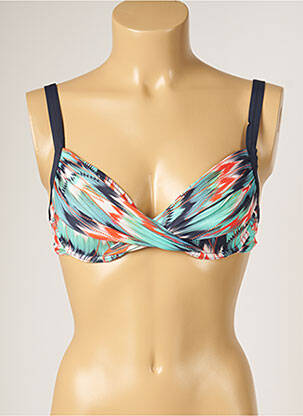 Sutien de costum de baie elasticitate albastru LIVIA femeie