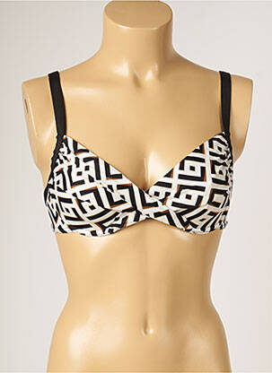 Sutien de costum de baie elasticitate negru LIVIA femeie