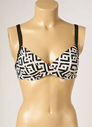 Sutien de costum de baie elasticitate negru LIVIA femeie