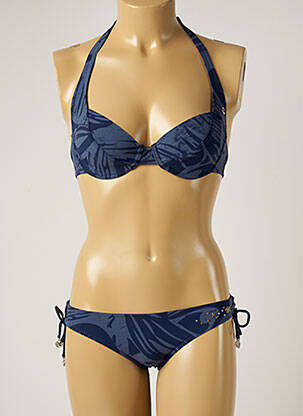 Costum de baie din două piese albastru BANANA MOON femeie