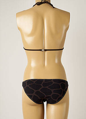 Costum de baie din două piese elasticitate top triunghiuri maro BANANA MOON femeie