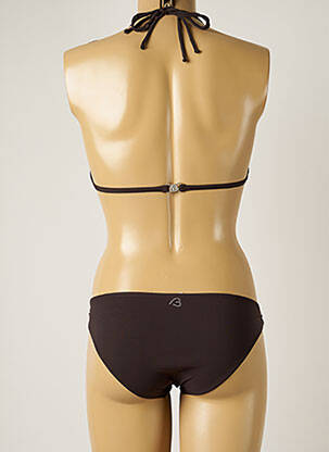 Costum de baie din două piese elasticitate top triunghiuri maro BANANA MOON femeie