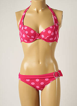 Costum de baie din două piese roz BANANA MOON femeie