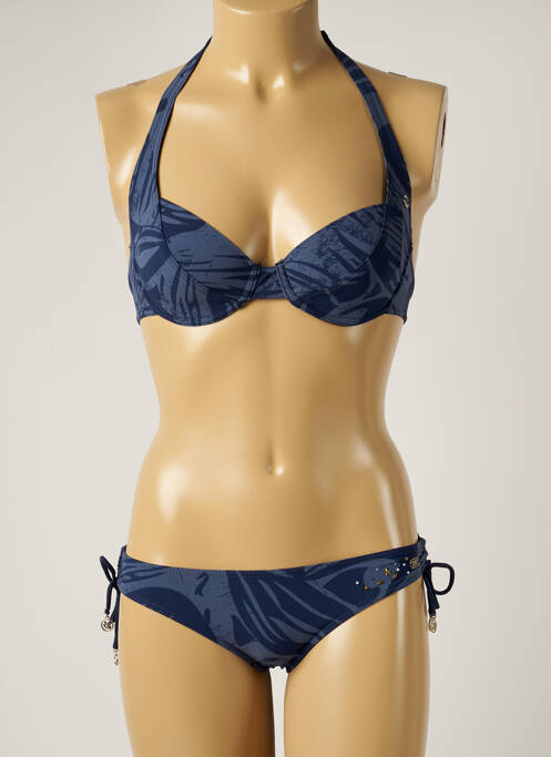 Costum de baie din două piese albastru BANANA MOON femeie