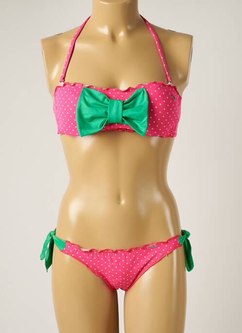 Costum de baie din două piese roz BANANA MOON femeie