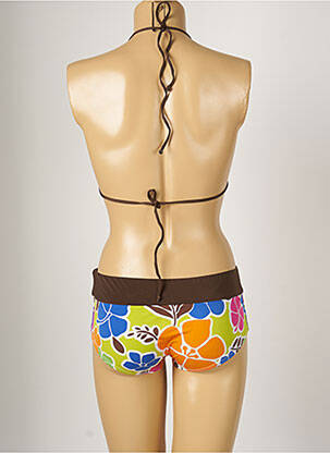 Costum de baie din două piese elasticitate top sutien modelat verde BANANA MOON femeie