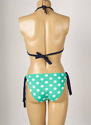 Costum de baie din două piese elasticitate top sutien modelat verde BANANA MOON femeie