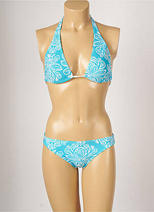 Costum de baie din două piese elasticitate albastru BANANA MOON femeie