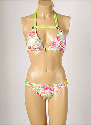 Costum de baie din două piese elasticitate roz BANANA MOON femeie