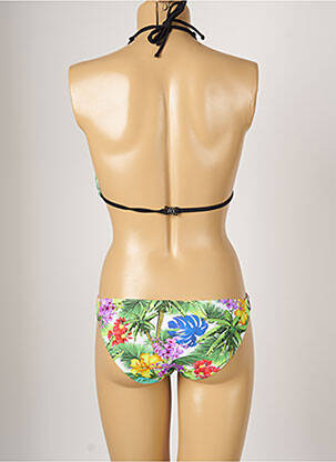 Costum de baie din două piese elasticitate verde BANANA MOON femeie