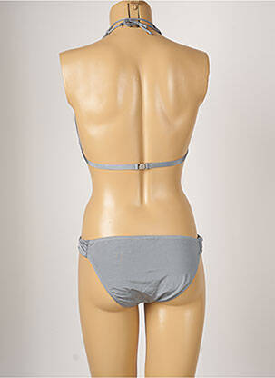 Costum de baie din două piese elasticitate top triunghiuri gri BANANA MOON femeie
