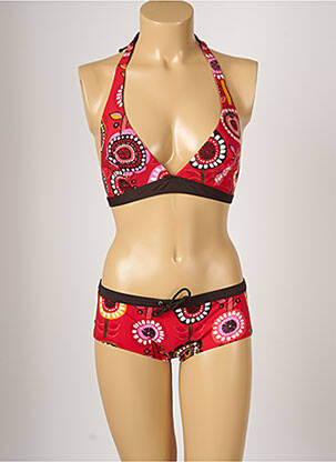 Costum de baie din două piese roșu BANANA MOON femeie