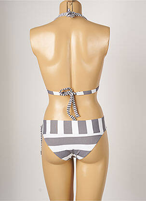 Costum de baie din două piese elasticitate top sutien modelat gri BANANA MOON femeie