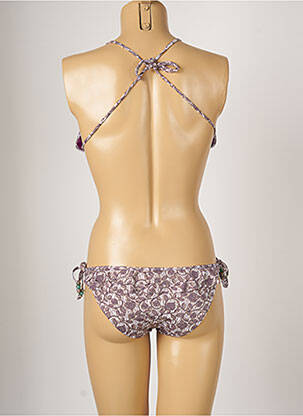 Costum de baie din două piese elasticitate top sutien modelat violet BANANA MOON femeie