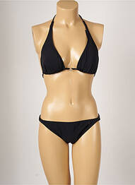 Costum de baie din două piese elasticitate top sutien modelat negru BANANA MOON femme