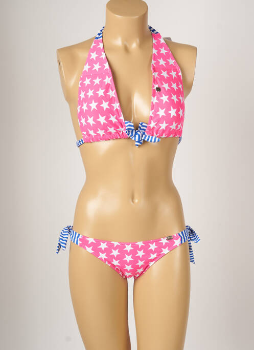 Costum de baie din două piese roz BANANA MOON femeie