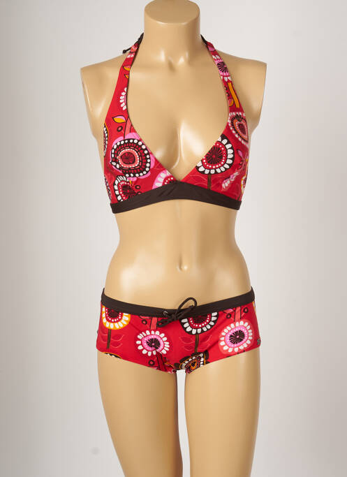 Costum de baie din două piese roșu BANANA MOON femeie