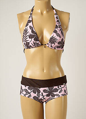 Costum de baie din două piese roz BANANA MOON femeie