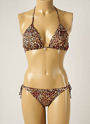 Costum de baie din două piese maro BANANA MOON femeie