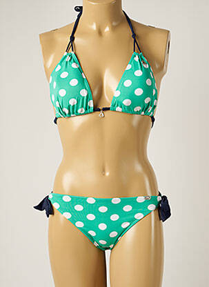 Costum de baie din două piese verde BANANA MOON femeie