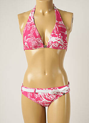 Costum de baie din două piese roz BANANA MOON femeie