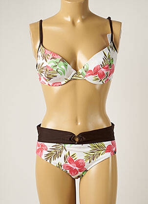 Costum de baie din două piese alb BANANA MOON femeie