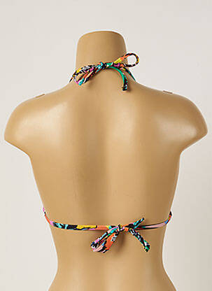 Sutien de costum de baie elasticitate top triunghiuri verde BANANA MOON femeie