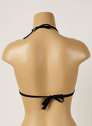 Sutien de costum de baie elasticitate top triunghiuri negru BANANA MOON femeie