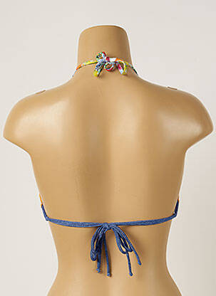 Sutien de costum de baie elasticitate top triunghiuri bej BANANA MOON femeie