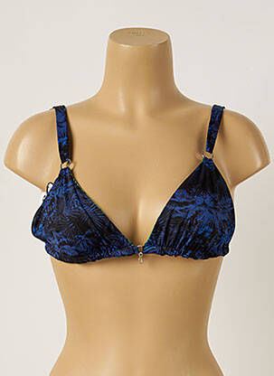Sutien de costum de baie elasticitate top triunghiuri verde BANANA MOON femeie