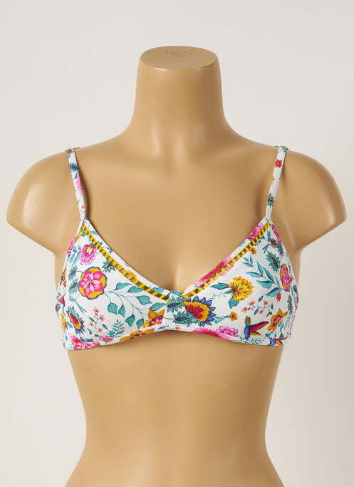 Sutien de costum de baie alb BANANA MOON femeie