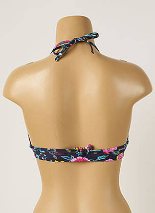 Sutien de costum de baie elasticitate top triunghiuri albastru BANANA MOON femeie