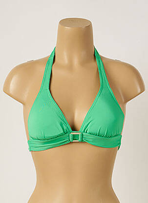 Sutien de costum de baie elasticitate top sutien modelat verde LIVIA femeie