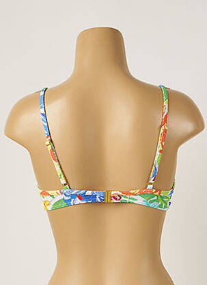 Sutien de costum de baie top sutien modelat top sutien modelat albastru LIVIA femeie