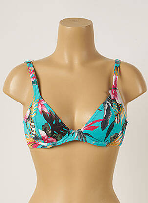 Sutien de costum de baie albastru LIVIA femeie