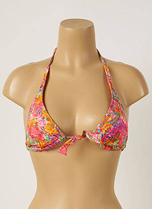 Sutien de costum de baie elasticitate top sutien modelat roz LIVIA femeie