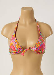 Sutien de costum de baie elasticitate top sutien modelat roz LIVIA femeie