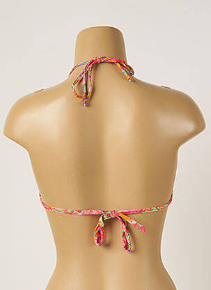 Sutien de costum de baie elasticitate top sutien modelat roz LIVIA femeie