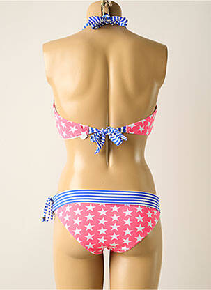Costum de baie din două piese elasticitate top sutien modelat roz BANANA MOON femeie