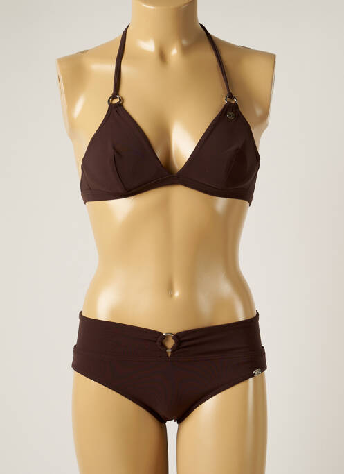 Costum de baie din două piese maro BANANA MOON femeie