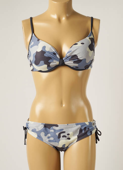 Costum de baie din două piese albastru BANANA MOON femeie