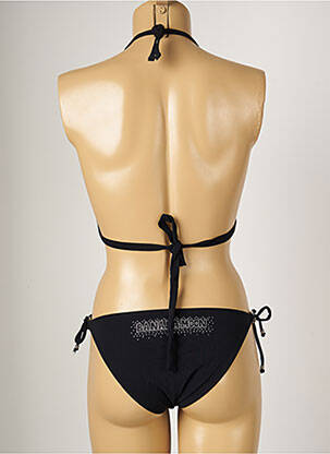 Costum de baie din două piese elasticitate top triunghiuri negru BANANA MOON femeie