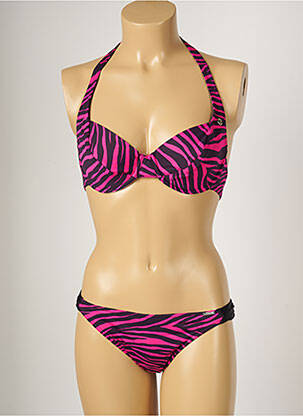 Costum de baie din două piese roz BANANA MOON femeie