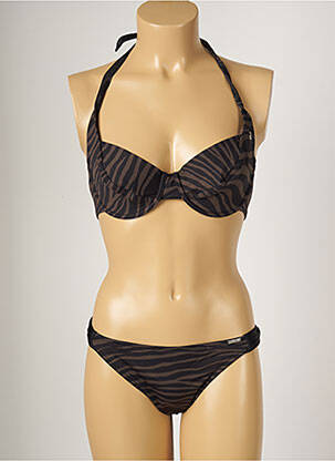 Costum de baie din două piese maro BANANA MOON femeie