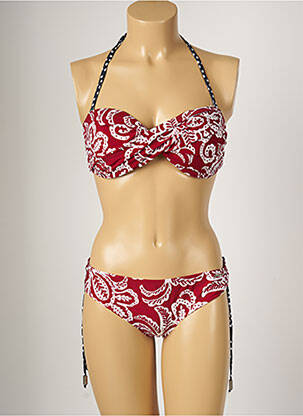 Costum de baie din două piese roșu BANANA MOON femeie