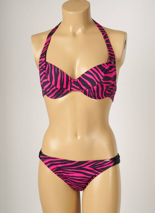 Costum de baie din două piese roz BANANA MOON femeie