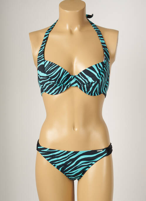 Costum de baie din două piese albastru BANANA MOON femeie