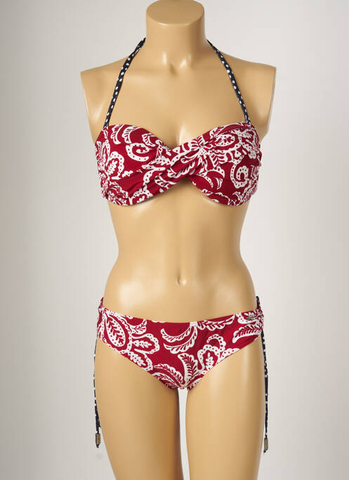 Costum de baie din două piese roșu BANANA MOON femeie